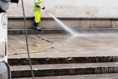 Commercial Pressure Washing detail
